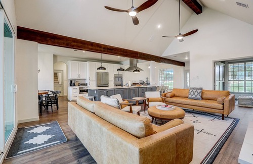 Oatmeal House | Discover a Designer Hill Country Retreat with Infinity Pool
