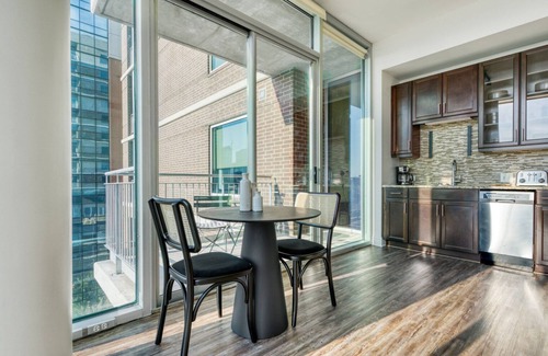 Waller Creek District Apartment | Modern Downtown 1BR with Gym & Pool, Steps from 6th St