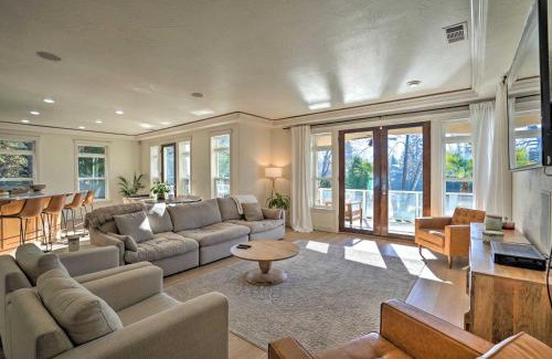 Grants Pass House | Premier Grants Pass Escape with Riverfront Views & Hot Tub!