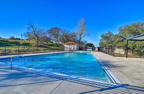 Granbury House | Luxe Lake Granbury Retreat Dock, Deck and Game Room