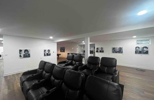 Kunkletown Villa | Spacious Pocono House for 18 with Hot Tub and Game Room