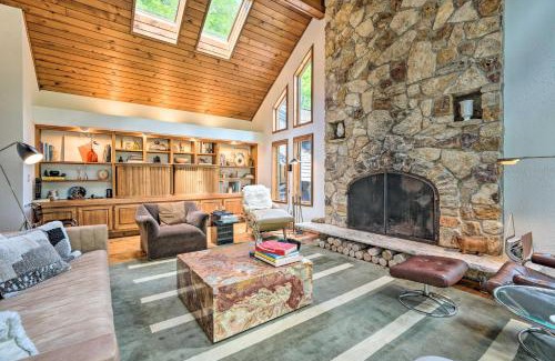 Plymouth House | Elegant Plymouth Chalet with Indoor Pool and Three Decks