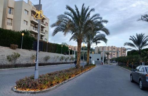 Sheikh Zayed City Apartment | Elegant Apartment with Private Garden & Pool Access