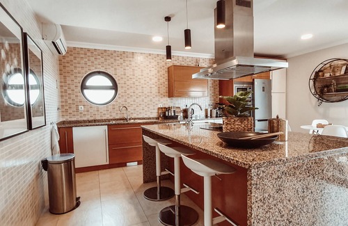 Porto de Mos Villa | Elegant 3 Bedroom Villa with Beach Views and Private Pool