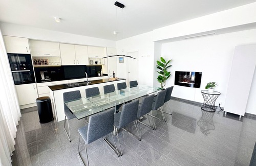San Fulgencio Villa | Elegant Villa with Pool, Ocean Views & Play Area for Kids