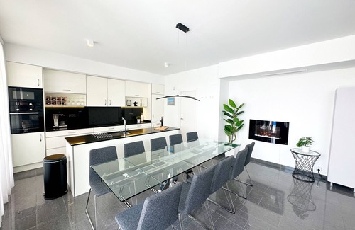 San Fulgencio Villa | Elegant Villa with Pool, Ocean Views & Play Area for Kids