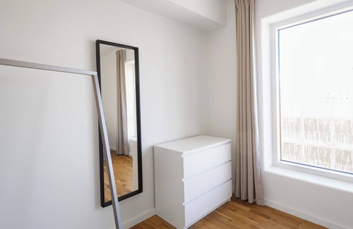 Amager Apartment | Elegant 3-Bed Retreat with Balcony and Scenic Views