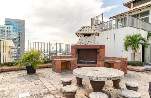 San Geronimo Apartment | Elegant 2BDR Condo in Prestigious Tower with Pool & Breakfast