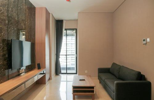 Bendungan Hilir Apartment | Elegant 2BR Suite at Sudirman Suites with Pool & Hot Tub