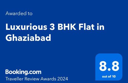 Vaishali Apartment | Family-Friendly 3 BHK Flat in Ghaziabad - Rated 9/10