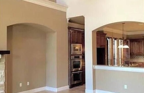 McKinney House | Luxurious 4-Bd McKinney Retreat, Spa-Inspired Master, Theater & Heated Pool/Spa