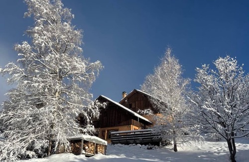 Villard-Reculas Ski Chalet | Charming Chalet at Alpe d'Huez: Pool, Free WiFi & Views!