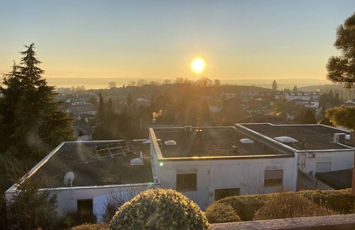 Daisendorf Apartment | Scenic Lakefront Apartment with Spa and Alpine Views