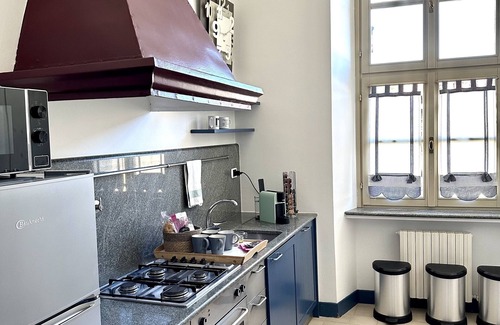 Rivoli Apartment | Elegant Apartment in Rivoli's Historic Center with Spa