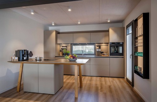Buchelberg Apartment | Elegant Chalet with Sauna & Terrace for 8 Guests
