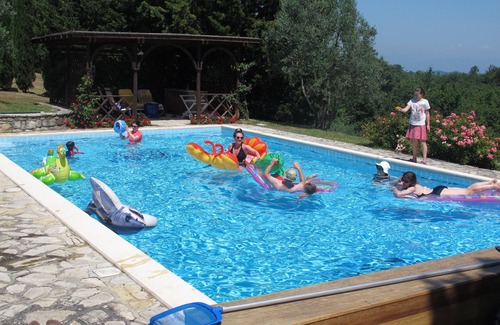 Greve in Chianti Villa | Luxurious family farmhouse in secluded 40 acre estate with magnificent views.
