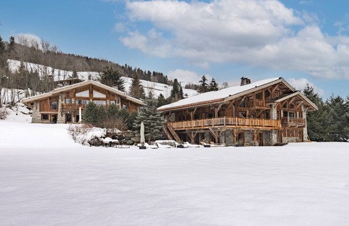 Demi-Quartier Villa | Elegant French Chalet with Spa & Pet-Friendly Amenities