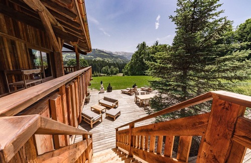 Demi-Quartier Villa | Elegant French Chalet with Spa & Pet-Friendly Amenities