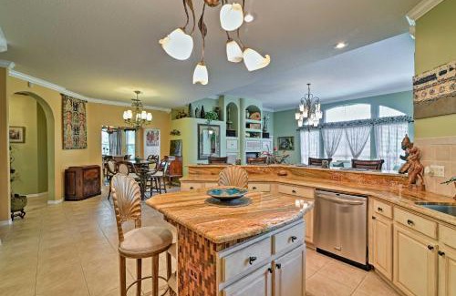 Odessa Villa | Elegant Retreat with Private Pool and Ocean Views Near Tampa