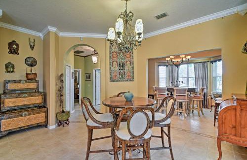 Odessa Villa | Elegant Retreat with Private Pool and Ocean Views Near Tampa