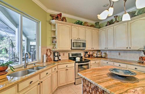 Odessa Villa | Elegant Retreat with Private Pool and Ocean Views Near Tampa