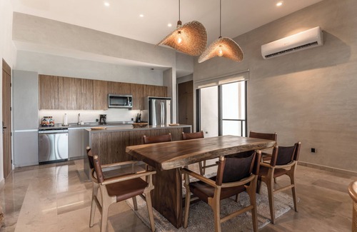 Soliman Bay Apartment | Ocean View Retreat with Private Cenote & Concierge Service