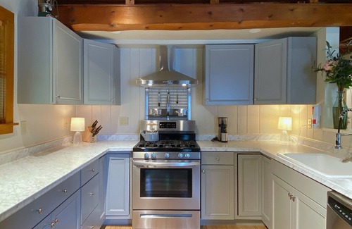 Copake Falls Cabin | Exceptional 3 BR Log Cabin: Pool, Ocean & Lake Views