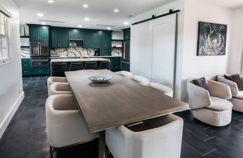 Palm Springs House | Modern Home with Private Tropical Backyard Steps from Beach