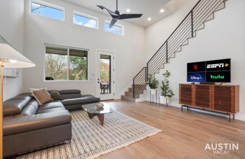 Dawson House | Modern Retreat with Private Hot Tub and Garage Access