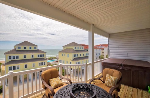 North Topsail Beach House | Exquisite Oceanside Retreat with Pool and Ocean Views