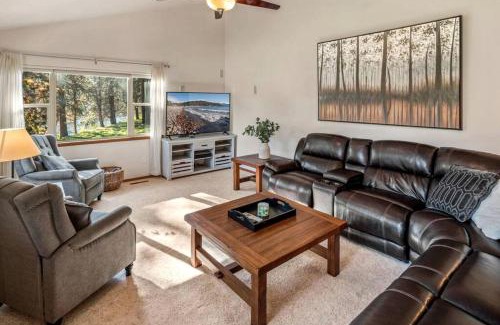 Post Falls House | Luxurious, Riverfront Cabin with Panoramic Views of the Spokane River, in Post Falls, Idaho