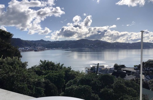 Wellington Apartment | Romantic Studio with Ocean Views & Outdoor Living Space