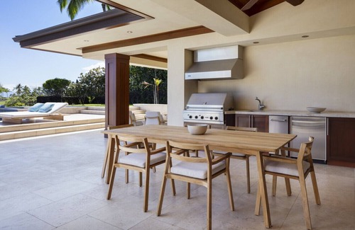 Kaupulehu House | Serene Oceanfront Retreat with Private Pool & Spa Awaits