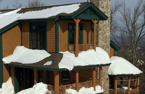 Stratton Mountain House | Luxurious Slopeside Tree Top Mid-Mountain Townhome with Views & Outdoor Hot Tub