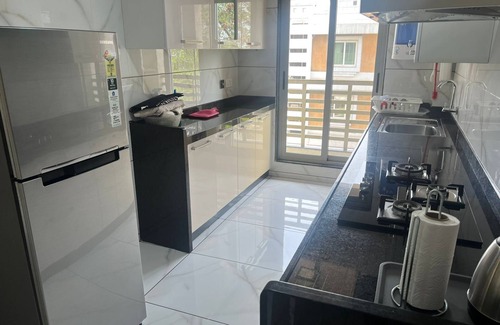 Belapur Apartment | Scenic Two Bedroom Apartment with Family-Friendly Amenities