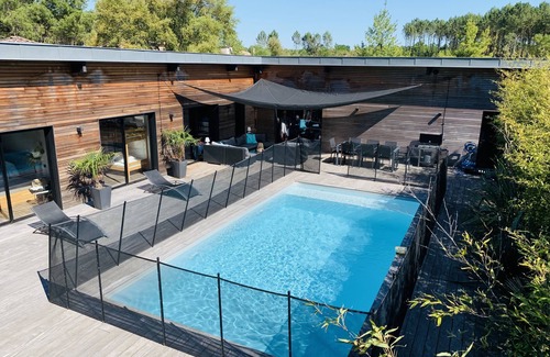 Moliets-et-Maa Villa | Modern Villa with Pool, Beach Access & Top Guest Rating