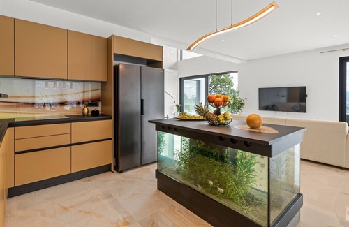 Pobri Villa | Luxurious Villa Gabi with an infinity pool and sauna