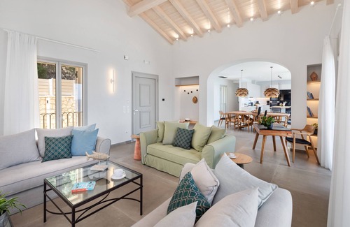 Barbati Villa | Exclusive Villa with Seafront View and Infinity Pool