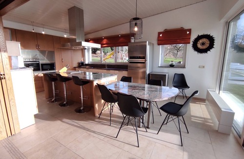 Francorchamps House | Elegant Villa in Stavelot with Pool and Sauna Amenities