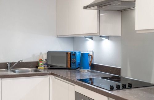 Stevenage Apartment | Cozy Central 1 Bedroom Apartment with Balcony Access
