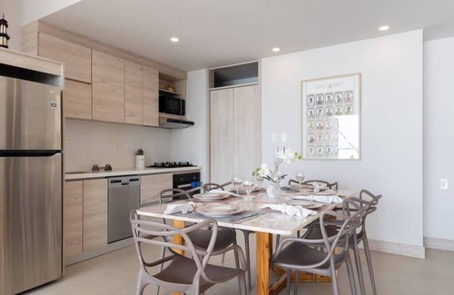 Zona Norte Apartment | Stunning Beachfront Apartment @ Morros IO with Spa & Hot Tub
