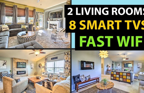 Buda House | ❤ Luxury 2,800 Sq Ft Home ★ Fast Wifi ★ Hot Tub ❤