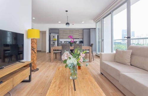 Marbella Condo | Elegant 2 BR Apartment with Free Parking and Balcony
