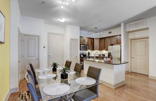 Braeswood Place Apartment | Stylish 2BD Retreat with Pool Near NRG Stadium