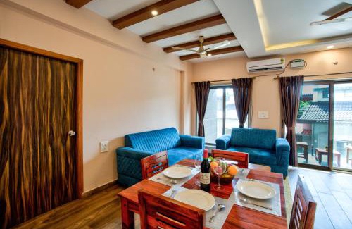 Marra Apartment | Guest Rated 10/10: 2BHK Apartment with Private Pool Near Candolim