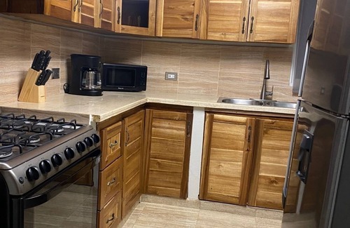 San Cristobal Apartment | Stylish 2BR Apartment with Spa, Hot Tub & Garage Access