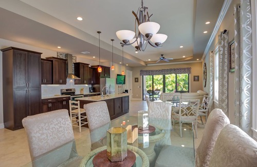 Naples Park House | Exceptional 3 Bedroom Retreat with Ocean View & Heated Pool