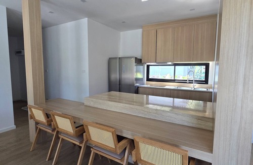 San Phak Wan House | Luxury 3-bedrooms family pool villa with AC and WiFi in good location Hangdong