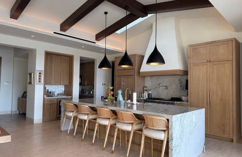 San Jose del Cabo House | Luxury 4-bedroom spacious home with pool, fitness, ocean views and privacy.