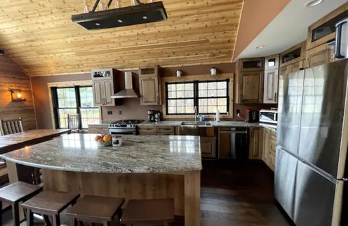 Boyne Falls Cabin | Inviting 4-Bedroom Cabin Retreat on Scenic 40 Acres